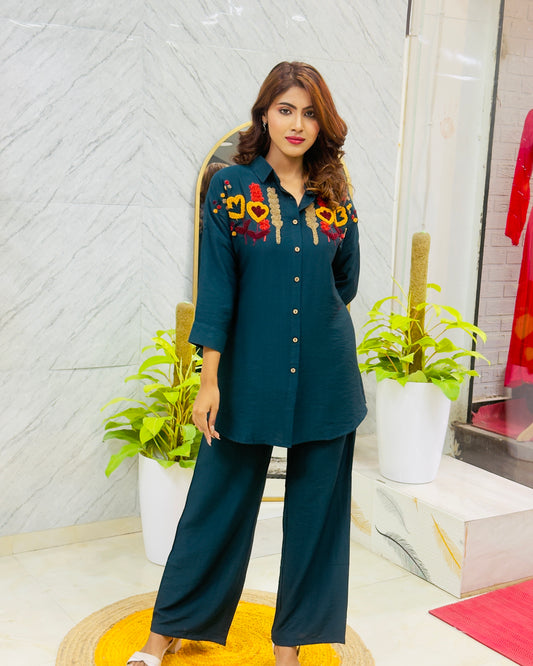 Green Co-ord Set