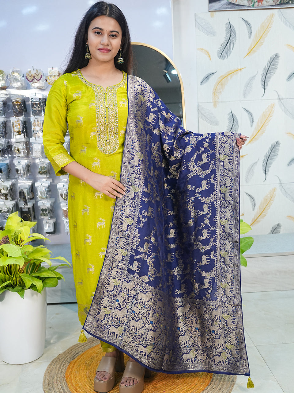 Partywear salwar suits